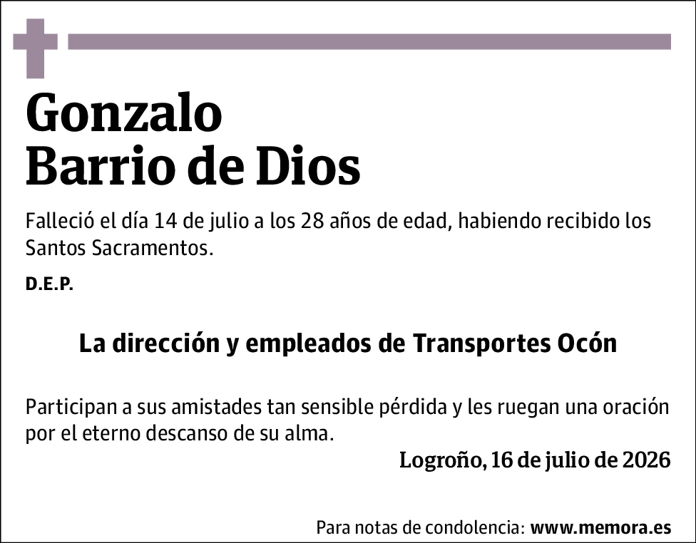 Gonzalo Barrio de Dios