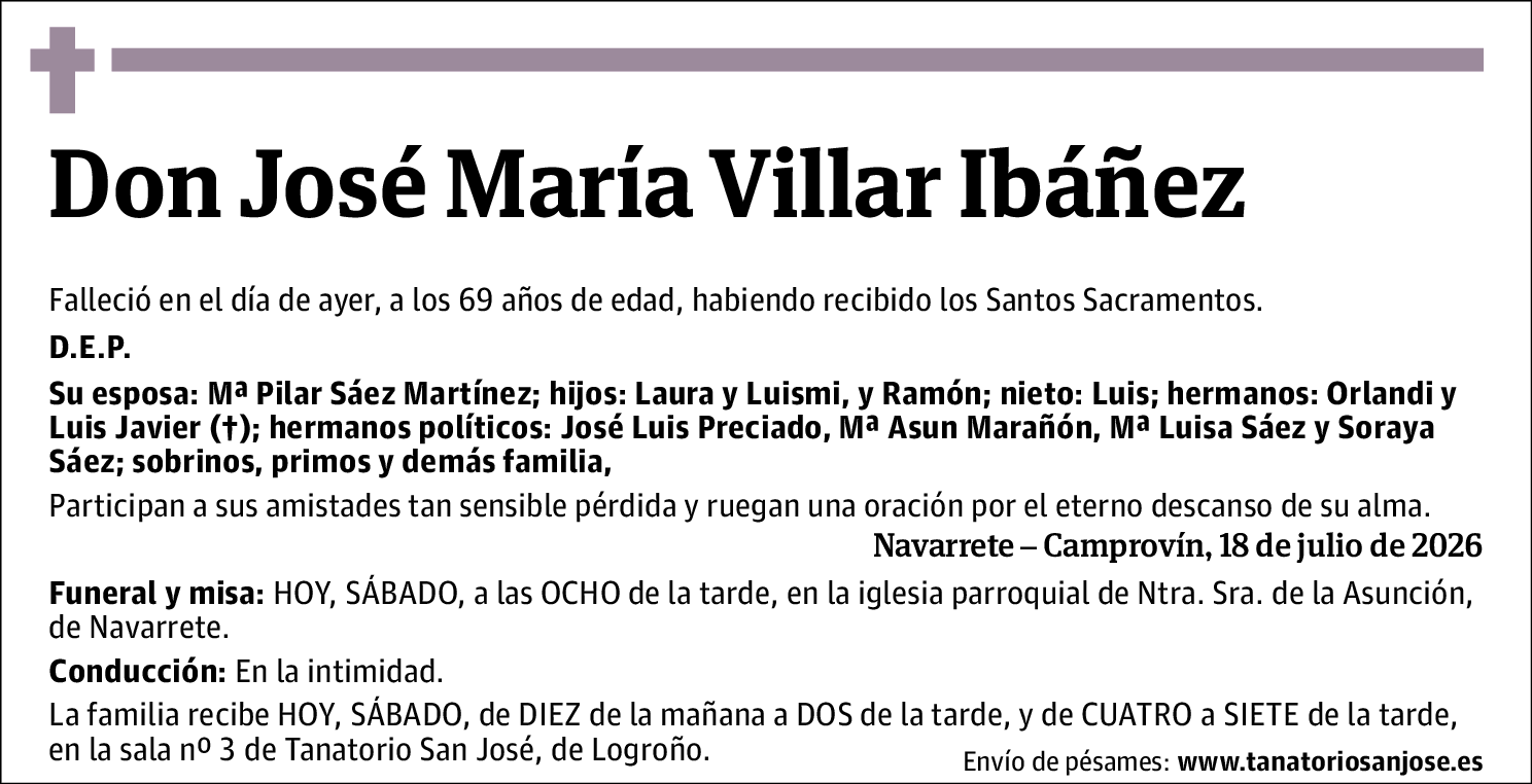 José María Villar Ibáñez