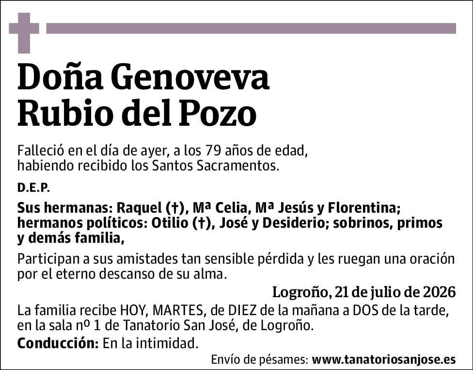 Genoveva Rubio del Pozo