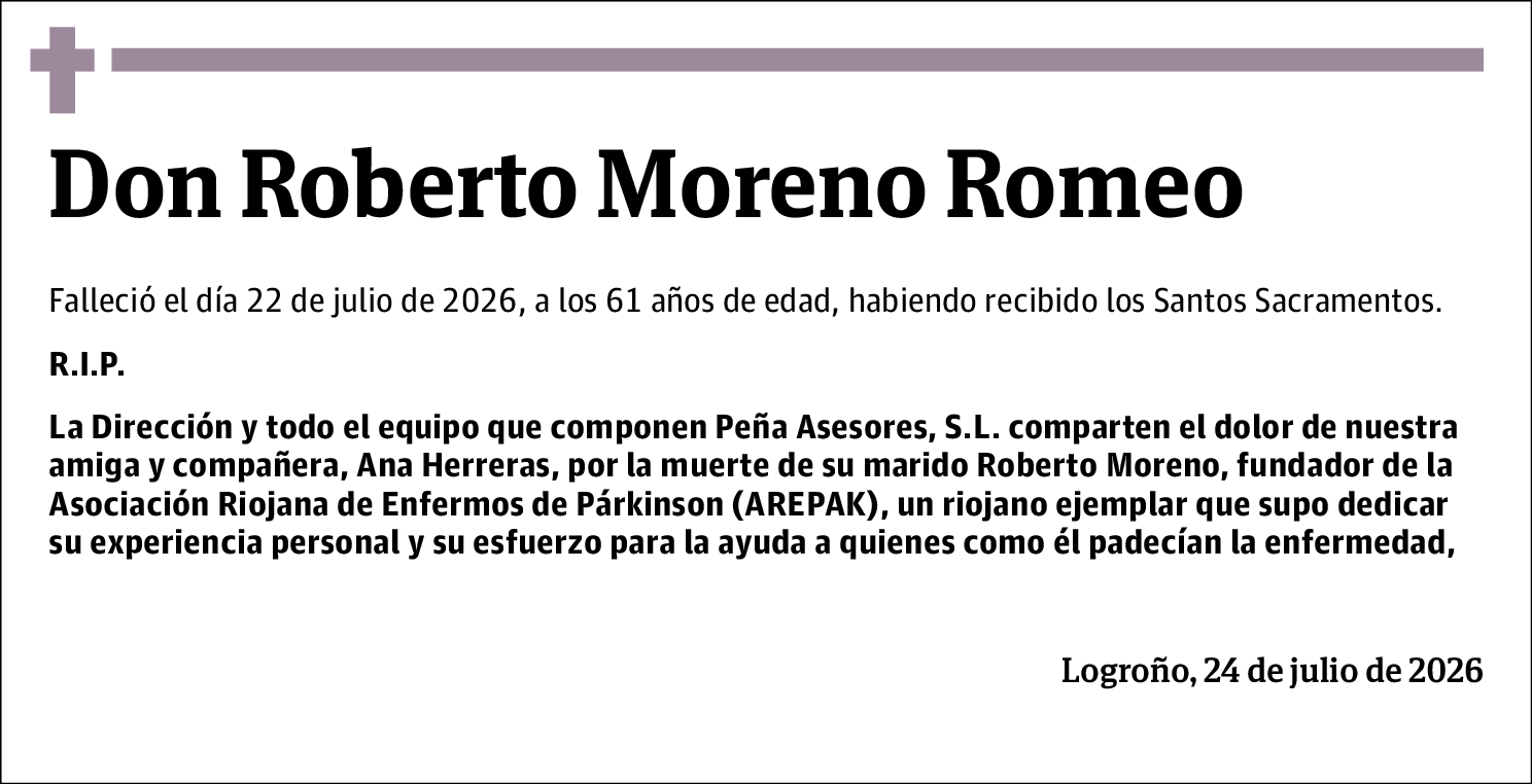 Roberto Moreno Romeo
