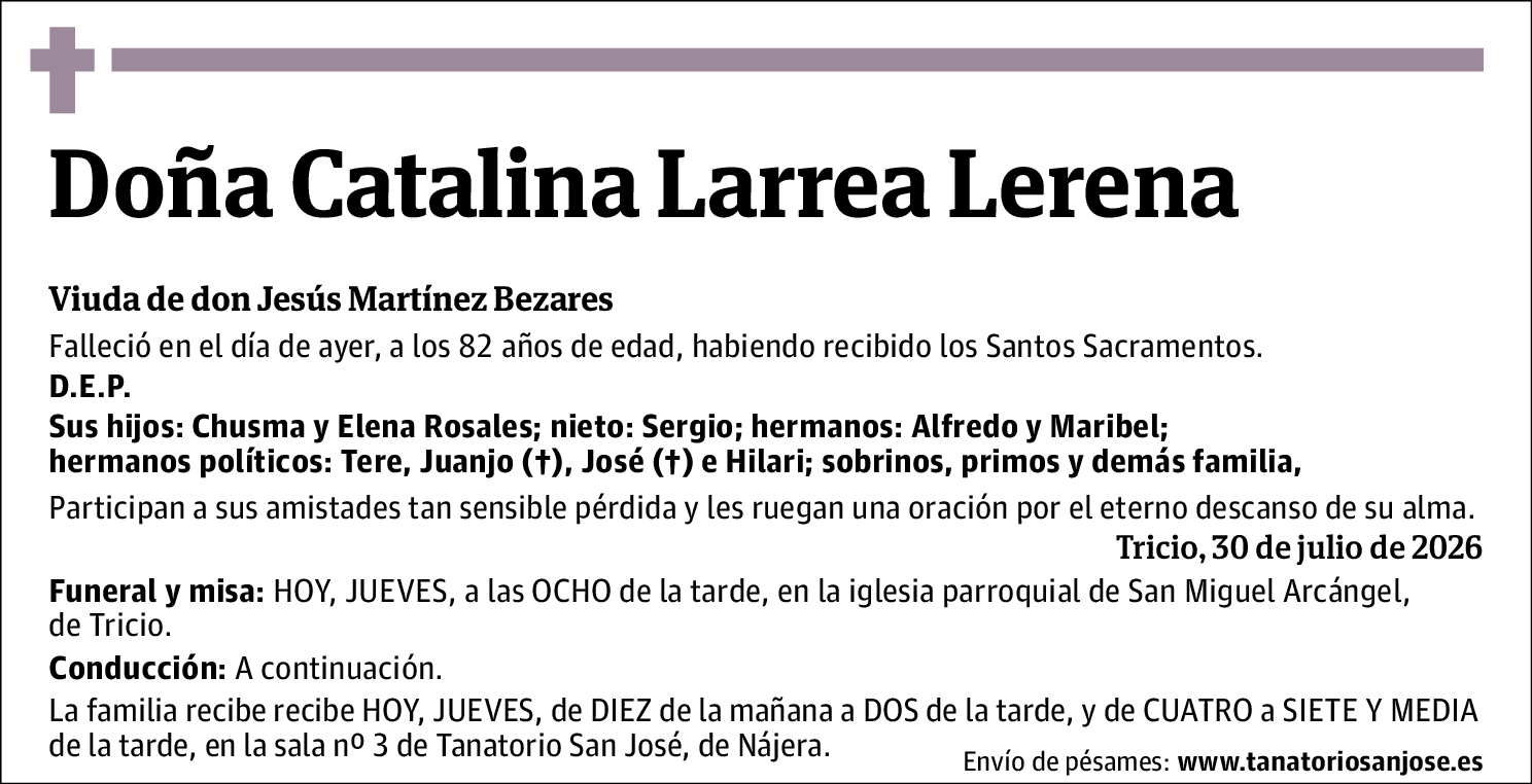 Catalina Larrea Lerena