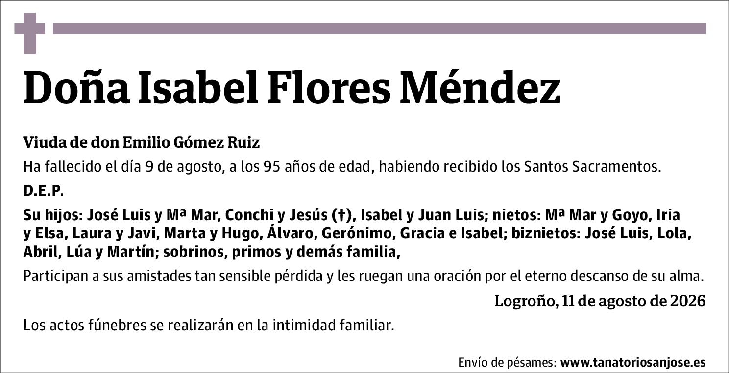 Isabel Flores Méndez