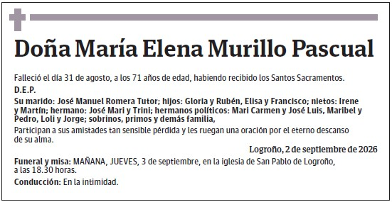 María Elena Murillo Pascual