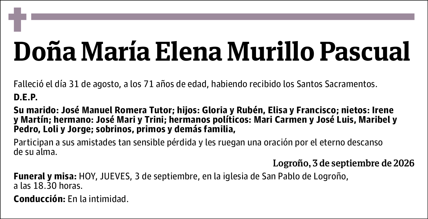 María Elena Murillo Pascual