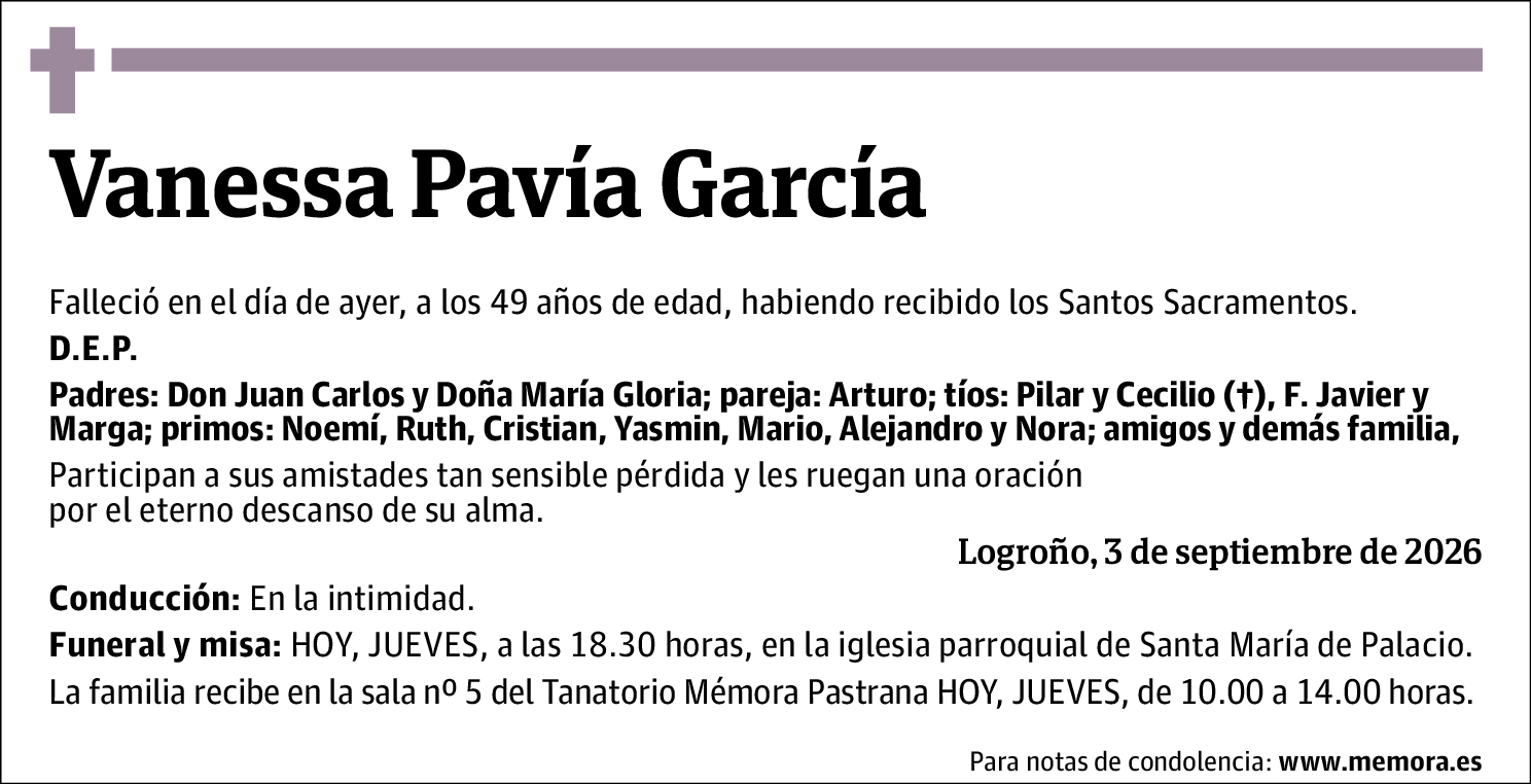 Vanesa Pavía García