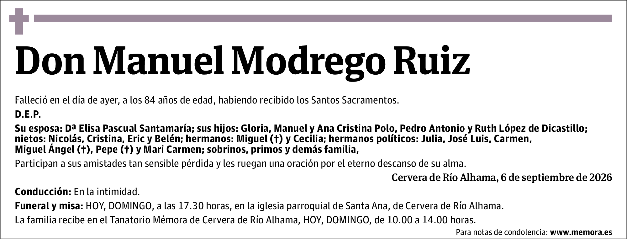 Manuel Modrego Ruiz
