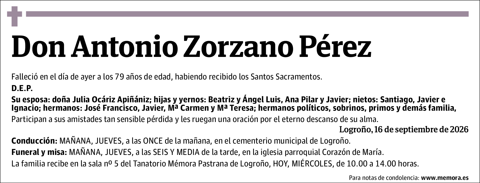 Antonio Zorzano Pérez