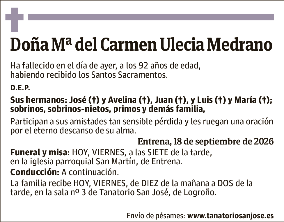 Mª del Carmen Ulecia Medrano