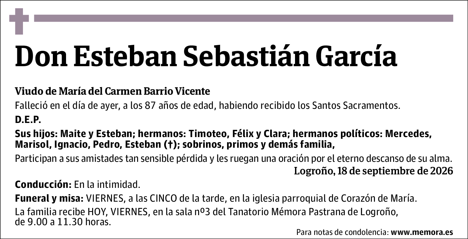 Esteban Sebastián García