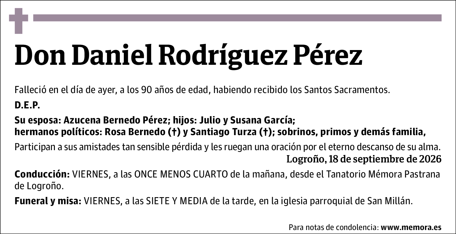 Daniel Rodríguez Pérez