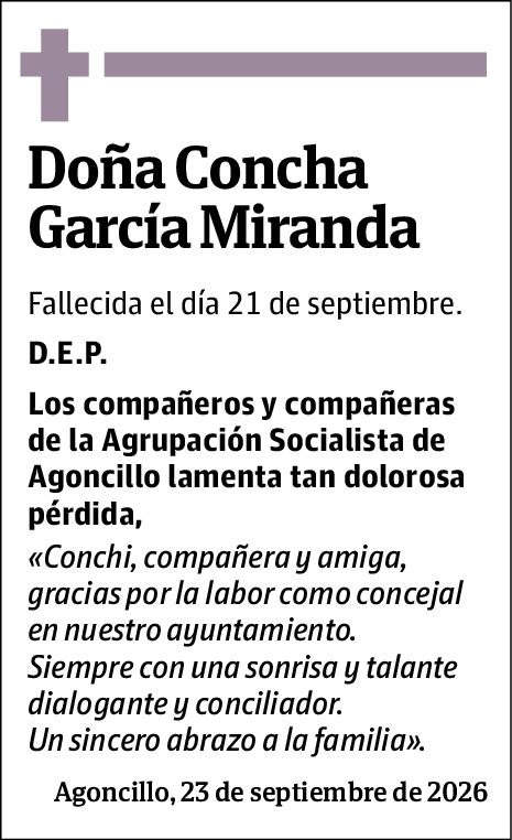 Concha García Miranda