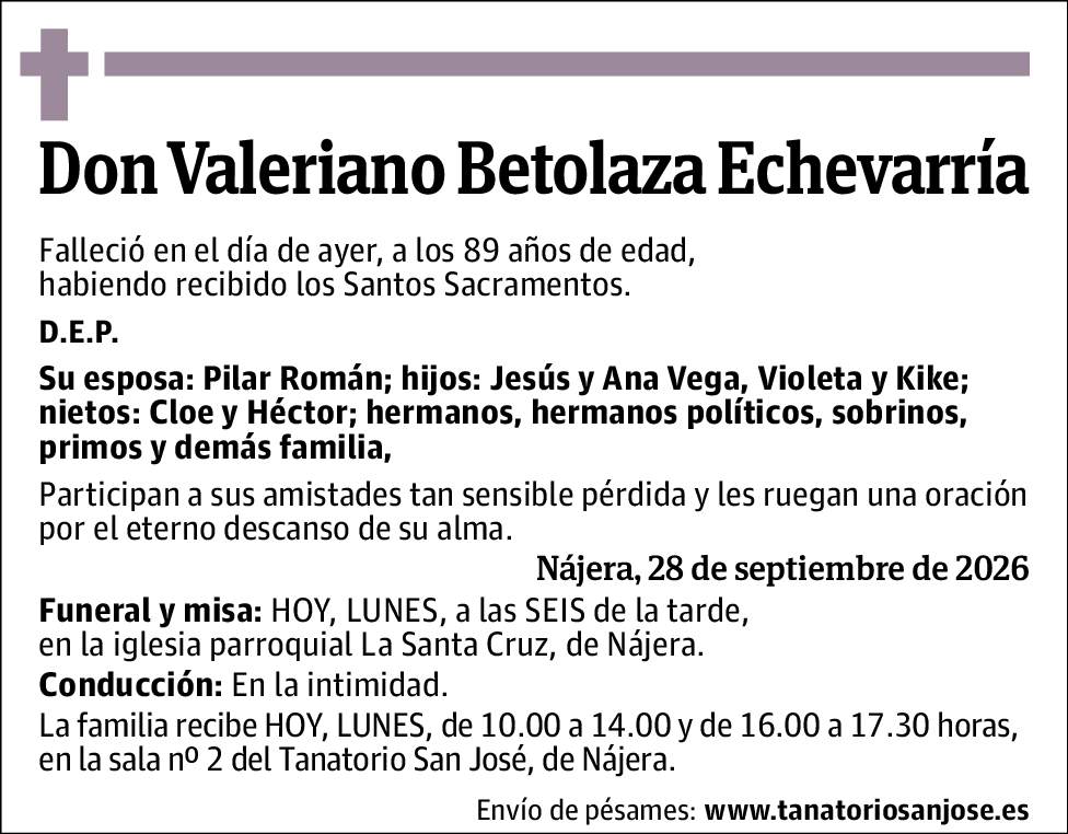 Valeriano Betolaza Echevarría