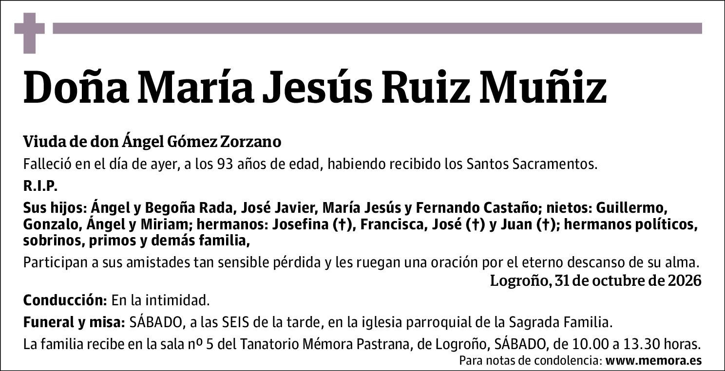 María Jesús Ruiz Muñiz
