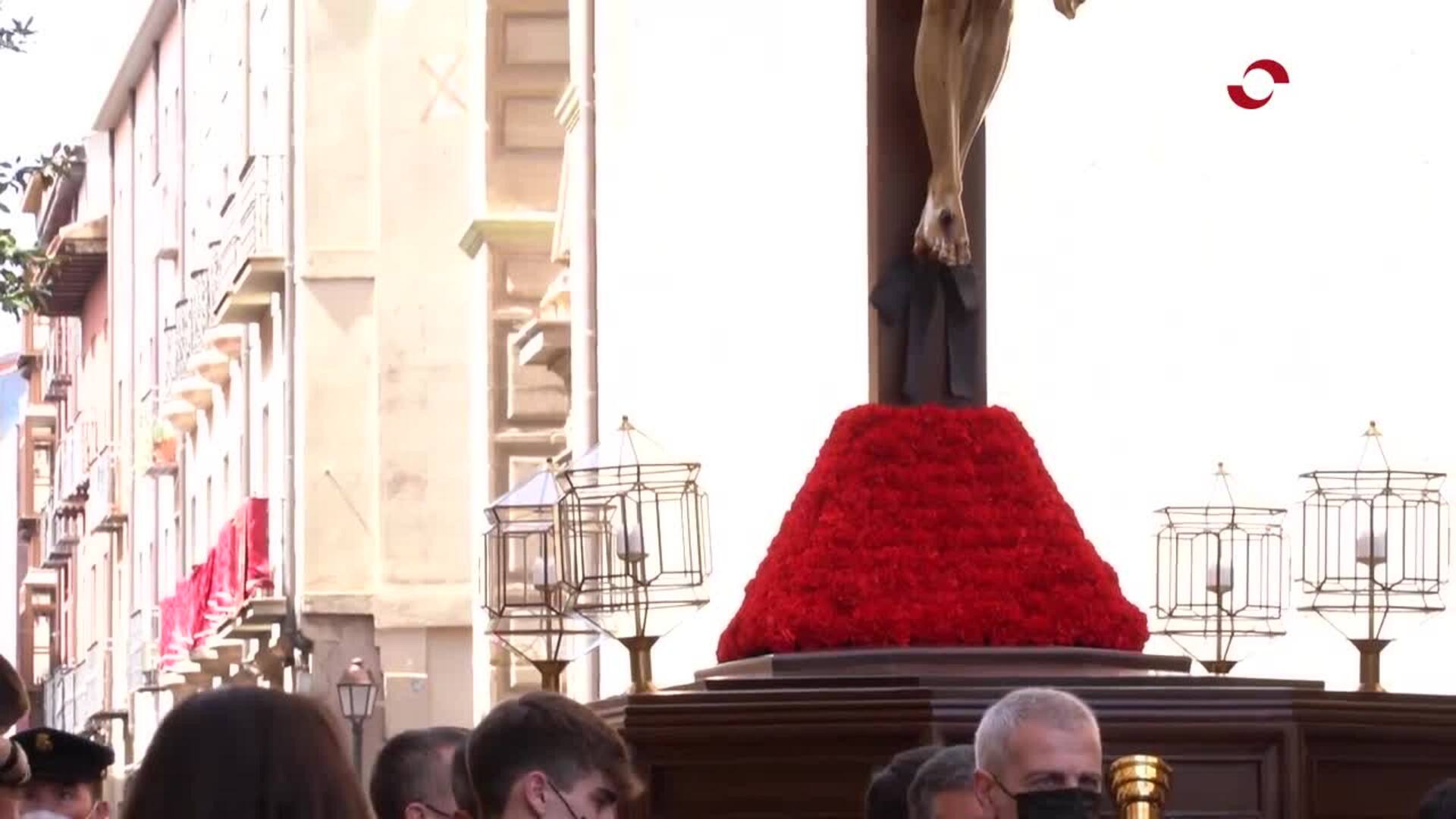 Cristo de las Ánimas, traslado después del Vía Crucis