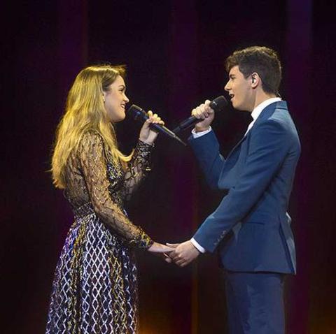 Amaia llevará el vestido negro de Helbig en la final de Eurovisión
