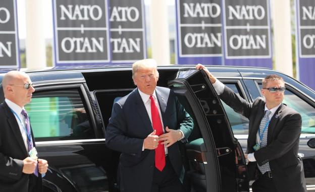 Trump acusa a Alemania de «enriquecer a Rusia» por depender de su gas