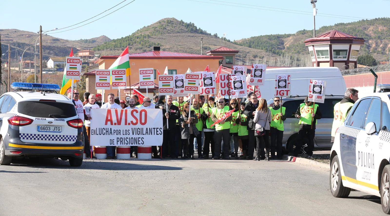 Protesta de los trabajadores, este miÃ©rcoles/Sonia Tercero